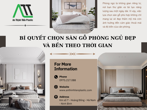 Bí quyết chọn sàn gỗ phòng ngủ đẹp và bền theo thời gian