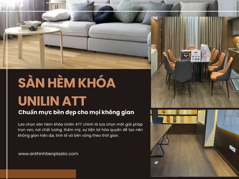 Sàn hèm khóa Unilin ATT - Chuẩn mực bền đẹp cho mọi không gian