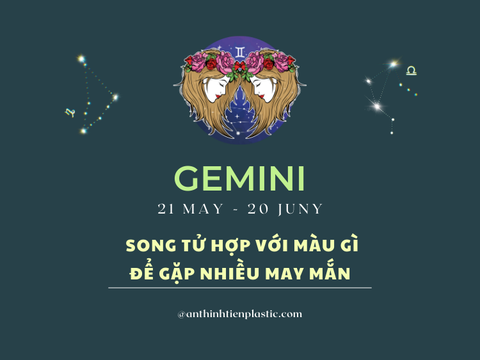 Song Tử hợp với màu gì để gặp nhiều may mắn