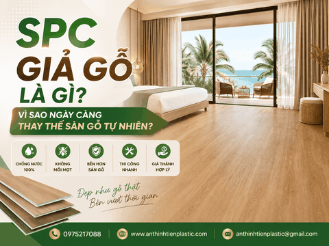 SPC Giả Gỗ Là Gì? Vì Sao Ngày Càng Thay Thế Sàn Gỗ Tự Nhiên?