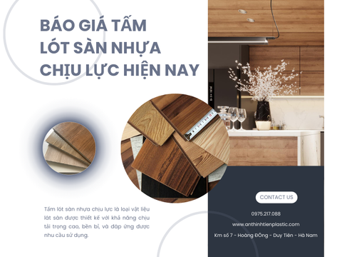 Báo giá tấm lót sàn nhựa chịu lực hiện nay