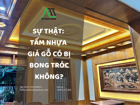 Sự thật: Tấm nhựa giả gỗ có bị bong tróc không?