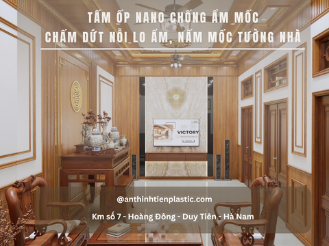 Tấm ốp nano chống ẩm mốc - Chấm dứt nỗi lo ẩm, nấm mốc tường nhà