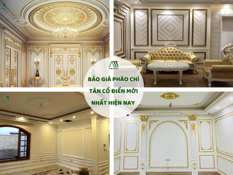 Báo giá phào chỉ tân cổ điển mới nhất hiện nay