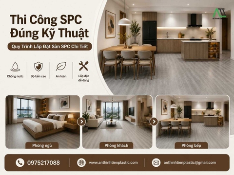 Thi Công SPC Đúng Kỹ Thuật - Quy Trình Lắp Đặt Sàn SPC Chi Tiết