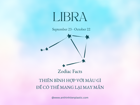 Thiên Bình hợp với màu gì để có thể mang lại may mắn