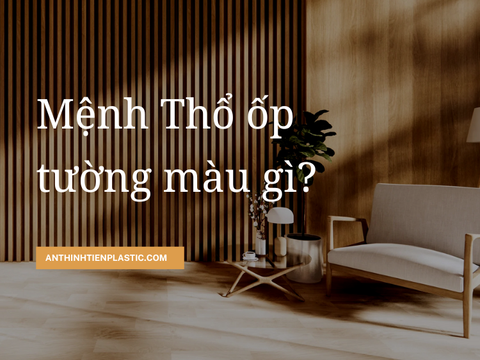 Mệnh Thổ ốp tường nhà màu gì? Cách chọn màu nội thất cho mệnh Thổ