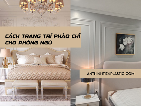 Cách trang trí phào chỉ cho phòng ngủ cho từng phong cách nội thất!