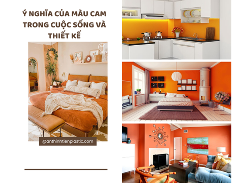 Ý nghĩa của màu cam trong cuộc sống và thiết kế