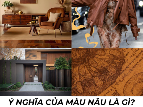 Ý Nghĩa Của Màu Nâu Trong Thiết Kế Và Đời Sống Thường Ngày