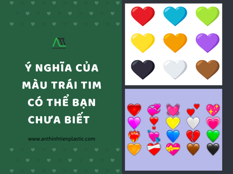 Ý nghĩa của màu trái tim có thể bạn chưa biết
