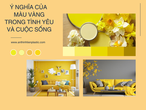 Ý nghĩa của màu vàng trong tình yêu và cuộc sống