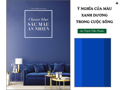 Ý nghĩa của màu xanh dương trong cuộc sống