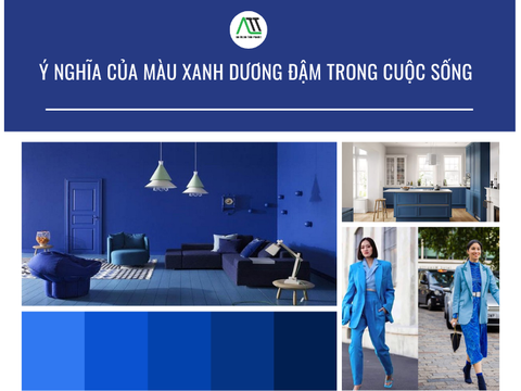Ý nghĩa của màu xanh dương đậm trong cuộc sống