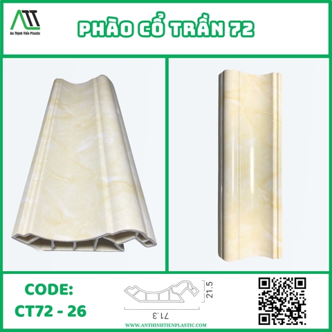 Phào cổ trần 7 (CT72-26)