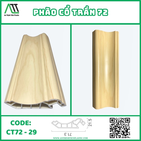 Phào cổ trần 7 (CT72-29)