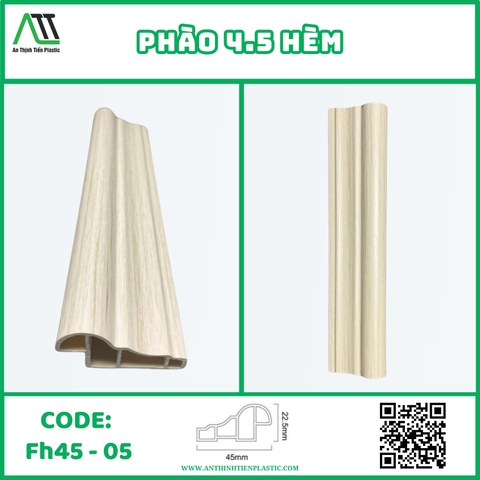 Phào 4.5 hèm (FH45-05)