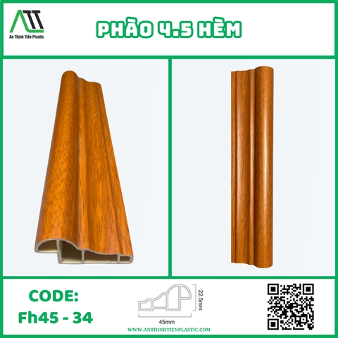 Phào 4.5 hèm (FH45-34)