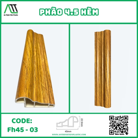 Phào 4.5 hèm (FH45-03)