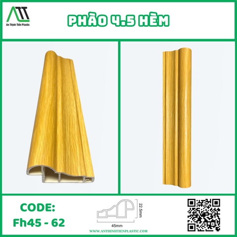Phào 4.5 hèm (FH45-62)