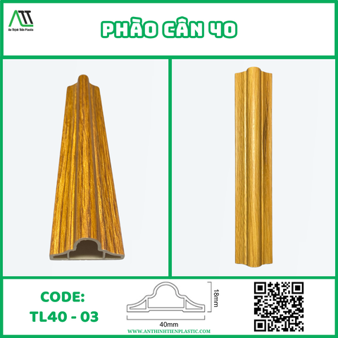 Phào cân 40 (TL40-03)