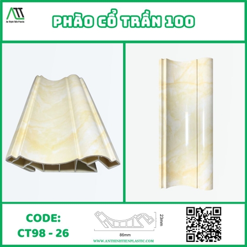 Phào cổ trần 100 (CT98-26)