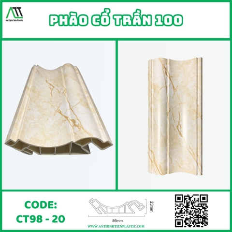 Phào cổ trần 100 (CT98-20)