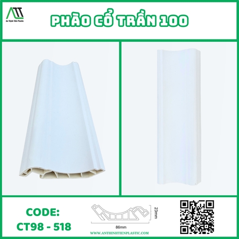 Phào cổ trần 100 (CT98 - 518)