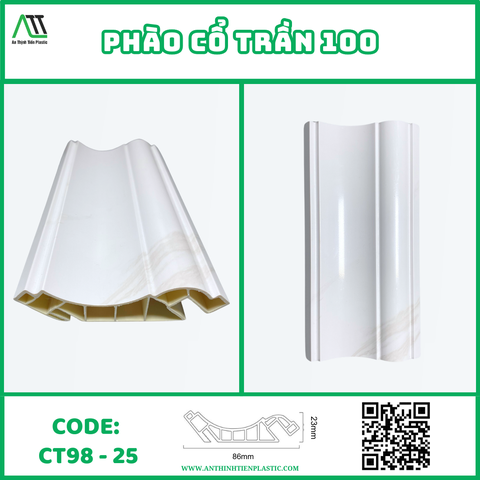 Phào cổ trần 100 (CT98-25)