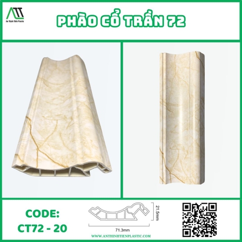 Phào cổ trần 7 (CT72-20)