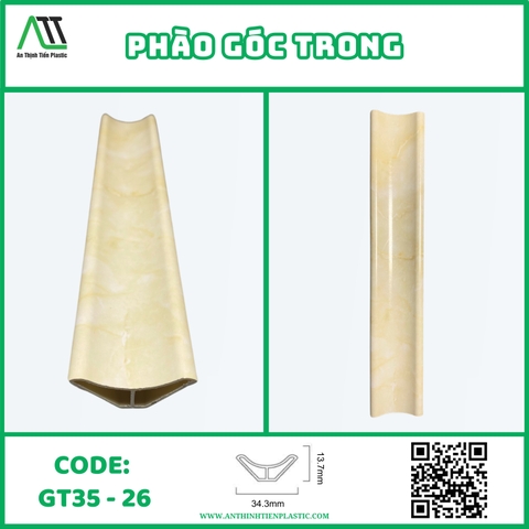Phào góc trong (GT35-26)