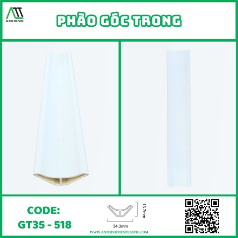 Phào góc trong (GT35 - 518)