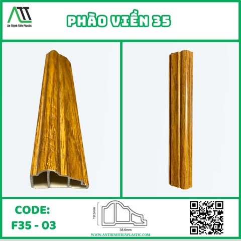 Phào viền 35 (F35-03)