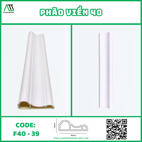 Phào viền 40 (F40-39)