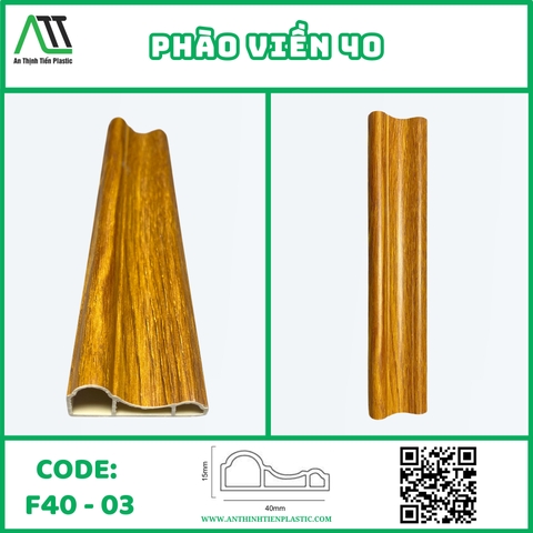 Phào viền 40 (F40-03)