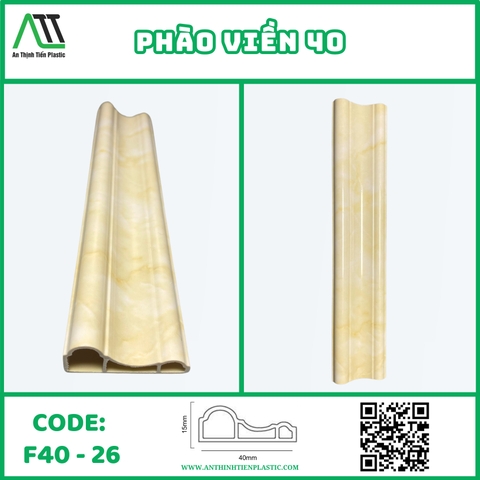 Phào viền 40 (F40-26)