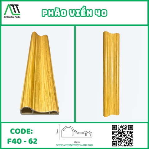Phào viền 40 (F40-62)