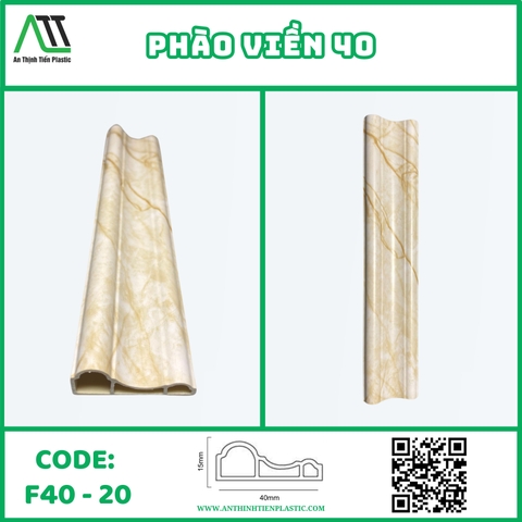 Phào viền 40 (F40-20)