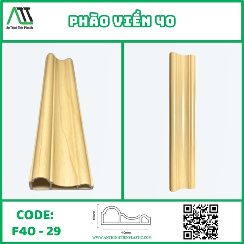 Phào viền 40 (F40-29)