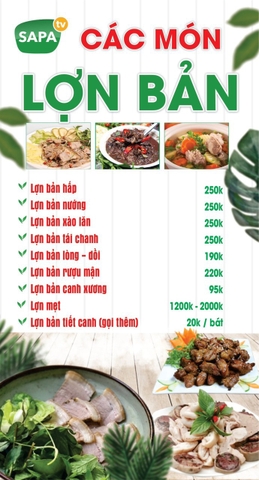 Các Món Lợn Bản