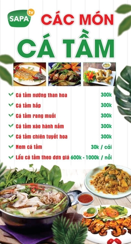 Các Món Cá Tầm