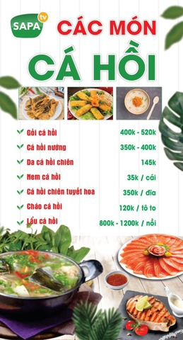 Các Món Cá Hồi