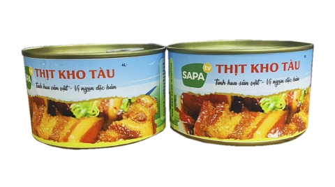 THỊT KHO TÀU ĐÓNG HỘP HŨ 450G