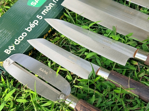 Bộ Dao Bếp 5 Món Sapa TV