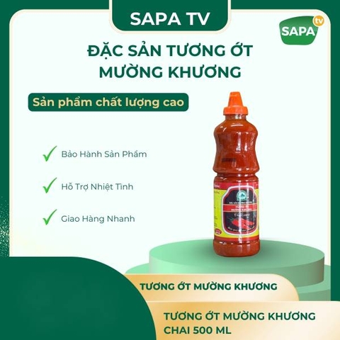 TƯƠNG ỚT MƯỜNG KHƯƠNG CHAI 500ML