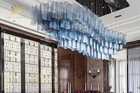 Bật mí cách lựa chọn đèn chùm phòng khách đẹp lung linh