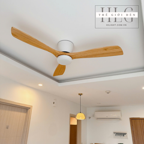 Quạt Trần Đèn Thân Ngắn Dành Cho Trần Thấp QT090