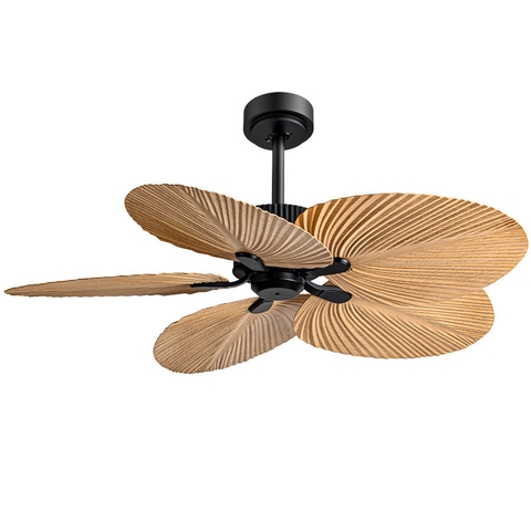 Quạt Trần Cánh Lá Cọ, Quạt Trần Phòng Khách, Resort QT050