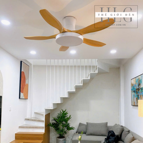Quạt Trần Đèn Dành Cho Nhà Thấp QT238