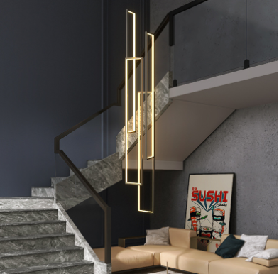ĐÈN THẢ HÌNH CHỮ NHẬT PHONG CÁCH BẮC ÂU DT228